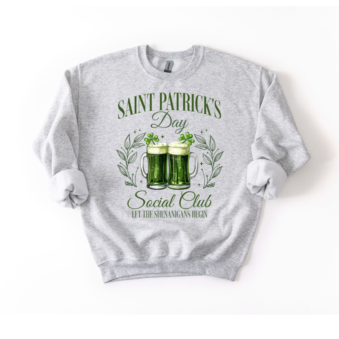 St. Paddy's Social Club Crewneck