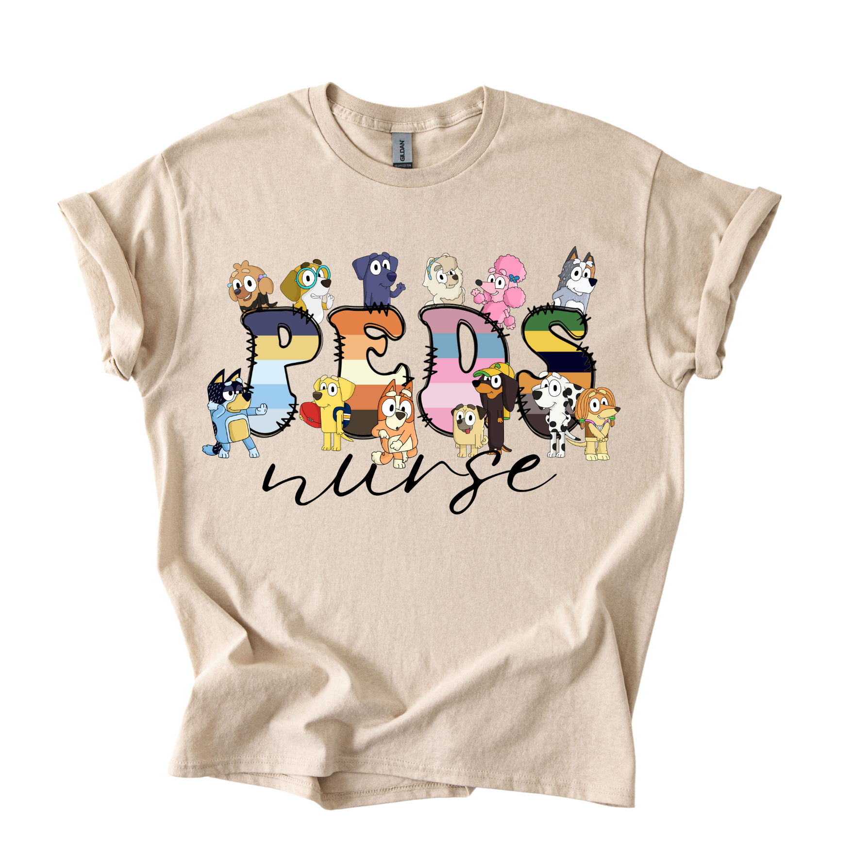 Pediatric Nurse Cartoon Shirt