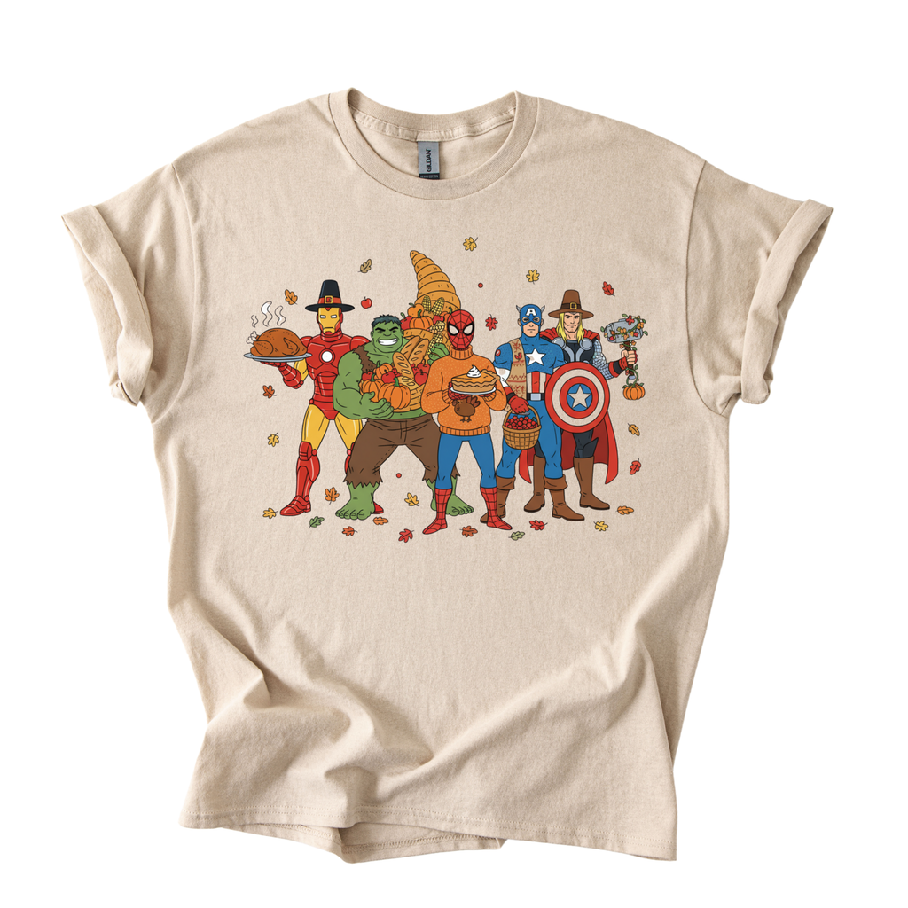 Superhero Thanksgiving Shirt