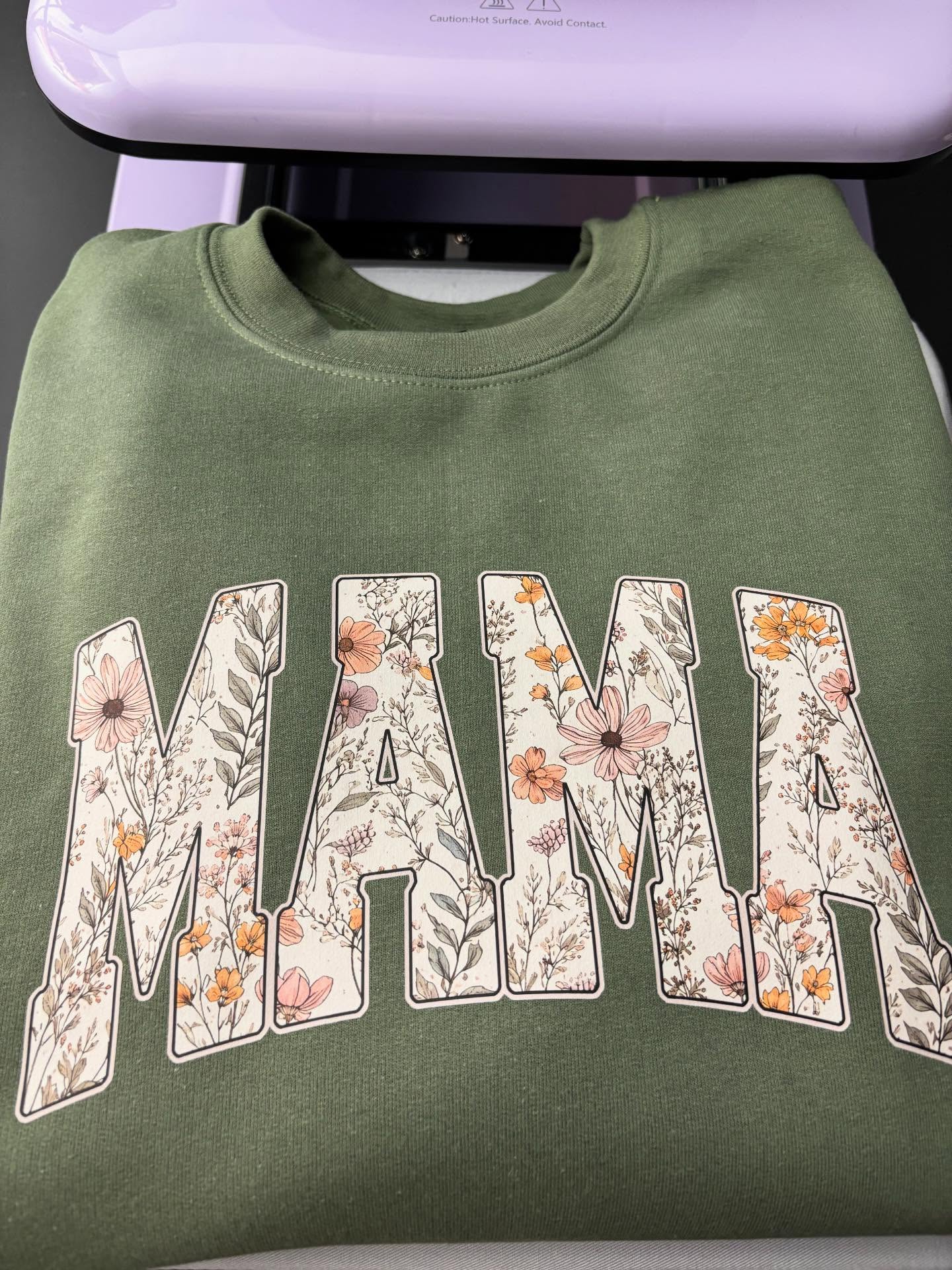 Mama/Grandma Floral Shirt