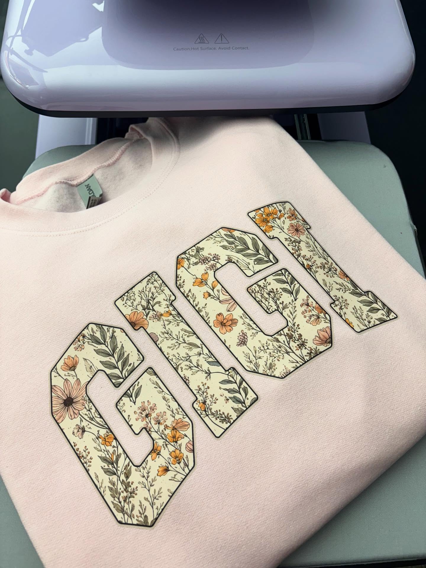 Mama/Grandma Floral Shirt