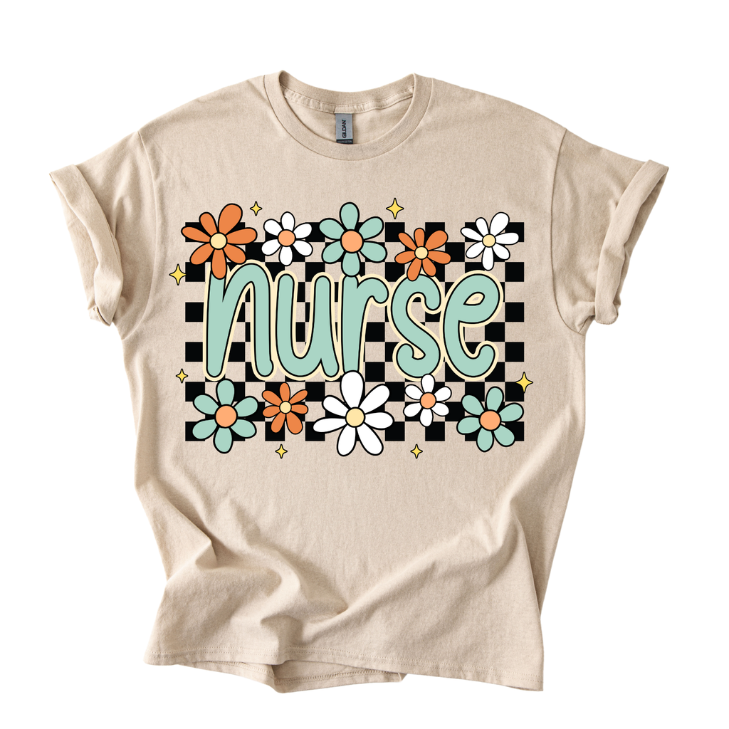 Nurse Floral Shirt