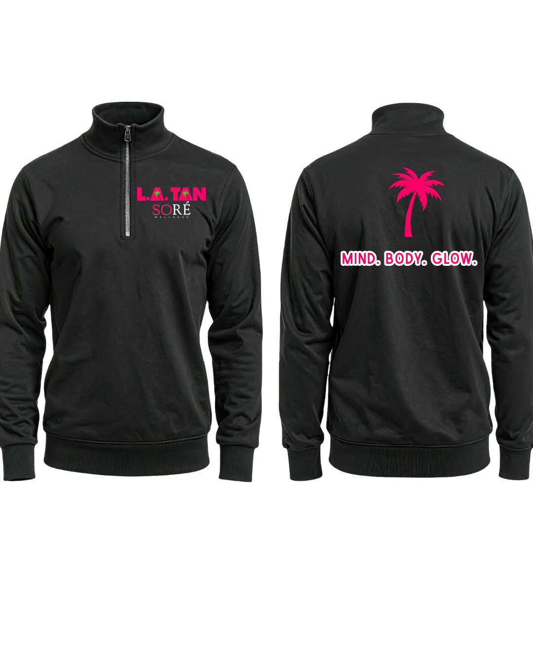 LA Tan and Sore Wellness Athletic 1/4 Zip