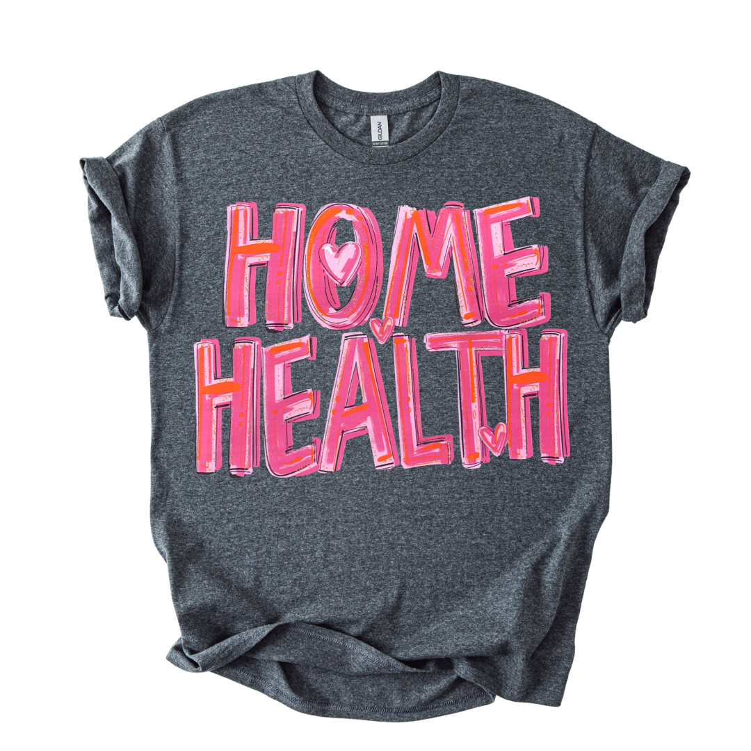 Department Shirt - Pink Lettering