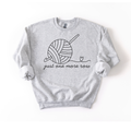Just One More Row Crewneck