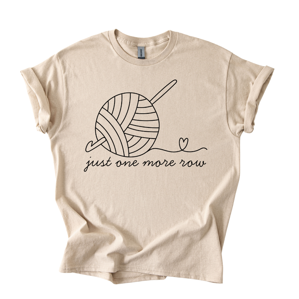 Just One More Row Crochet Shirt