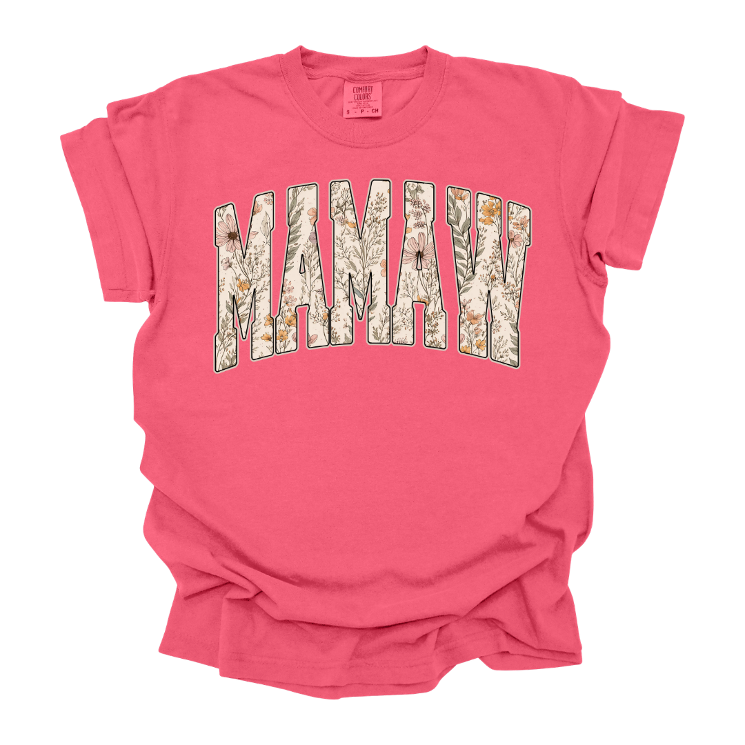Mama/Grandma Floral Shirt